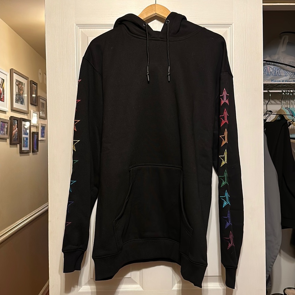Jeffree Star rainbow hoodie